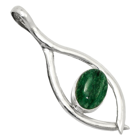 Natural Green Aventurine Pendant P-1384 SDP151151