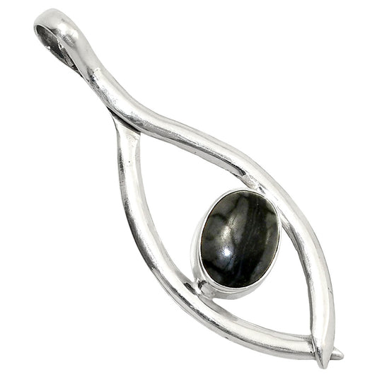 Natural Picasso Jasper Pendant P-1384 SDP151154
