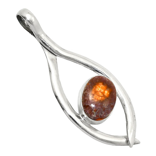 Natural Mexican Bird Eye Pendant P-1384 SDP151165