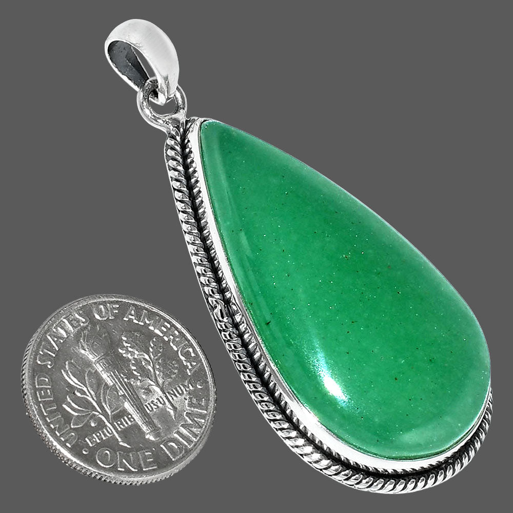 Natural Green Aventurine Pendant P-1068 SDP151354