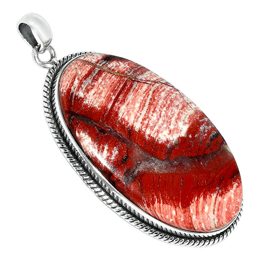 Natural Snake Skin Jasper Pendant P-1068 SDP151412