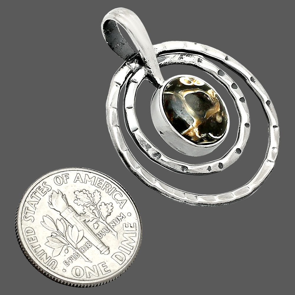 Natural Turtella Jasper - USA Pendant P-1441 SDP151448