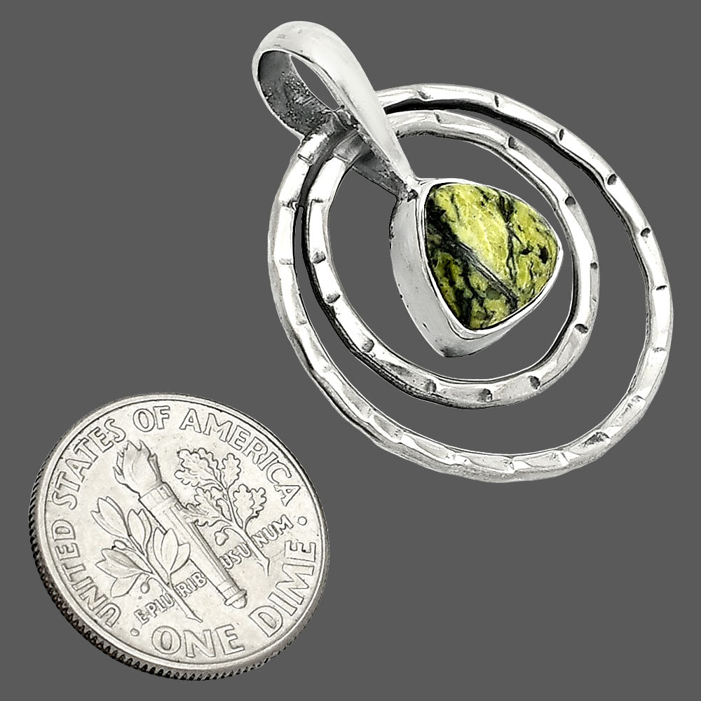 Natural Serpentine Pendant P-1441 SDP151451