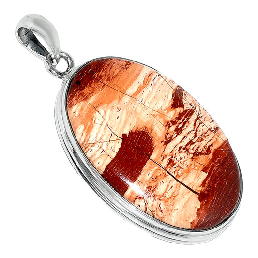 Natural Snake Skin Jasper Pendant P-1124 SDP151502