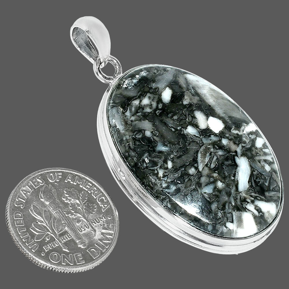 Natural Mexican Cabbing Fossil Pendant P-1124 SDP151599