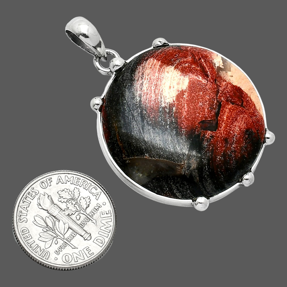 Natural Snake Skin Jasper Pendant P-1349 SDP151650