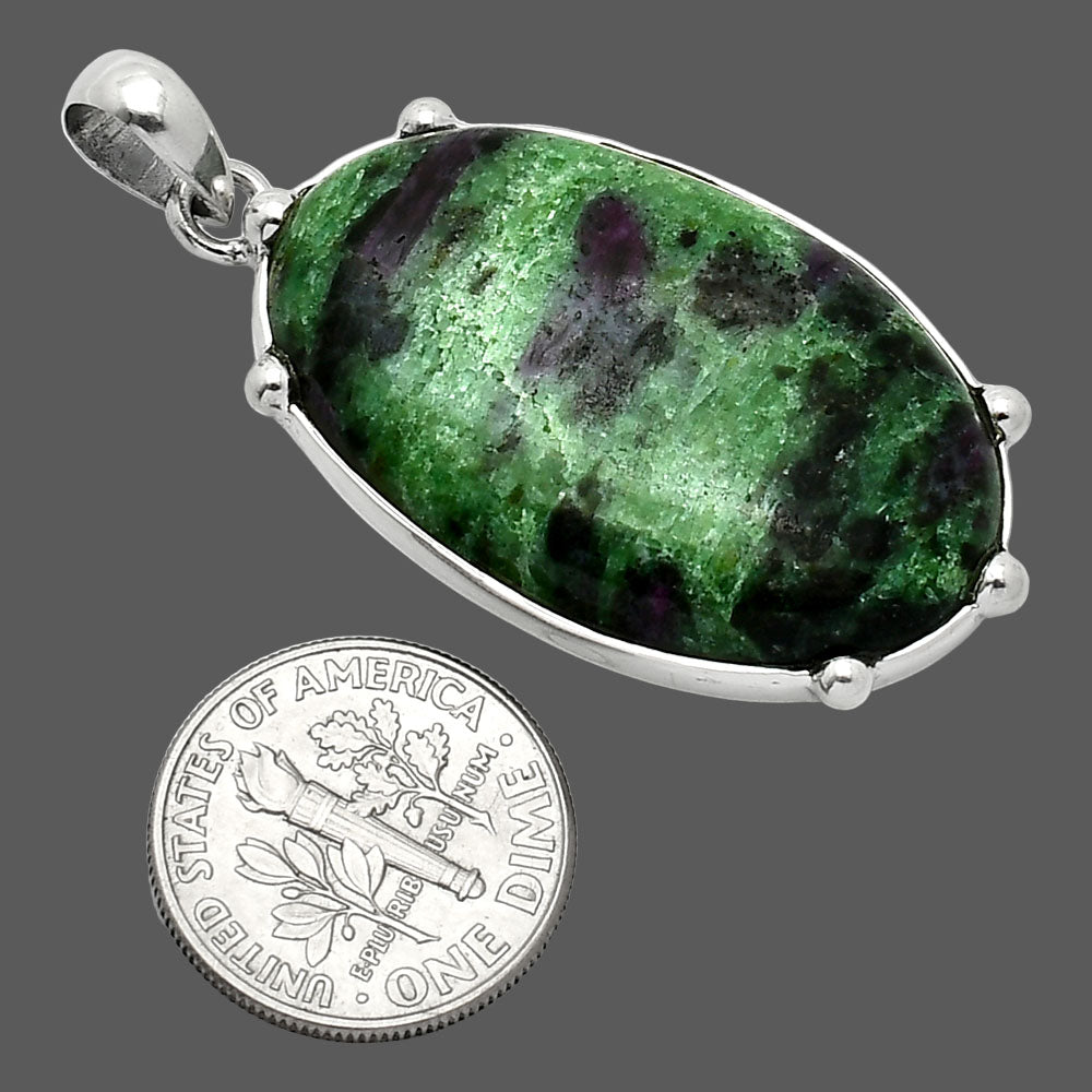 Natural Ruby-Zoisite - Africa Pendant P-1349 SDP151701