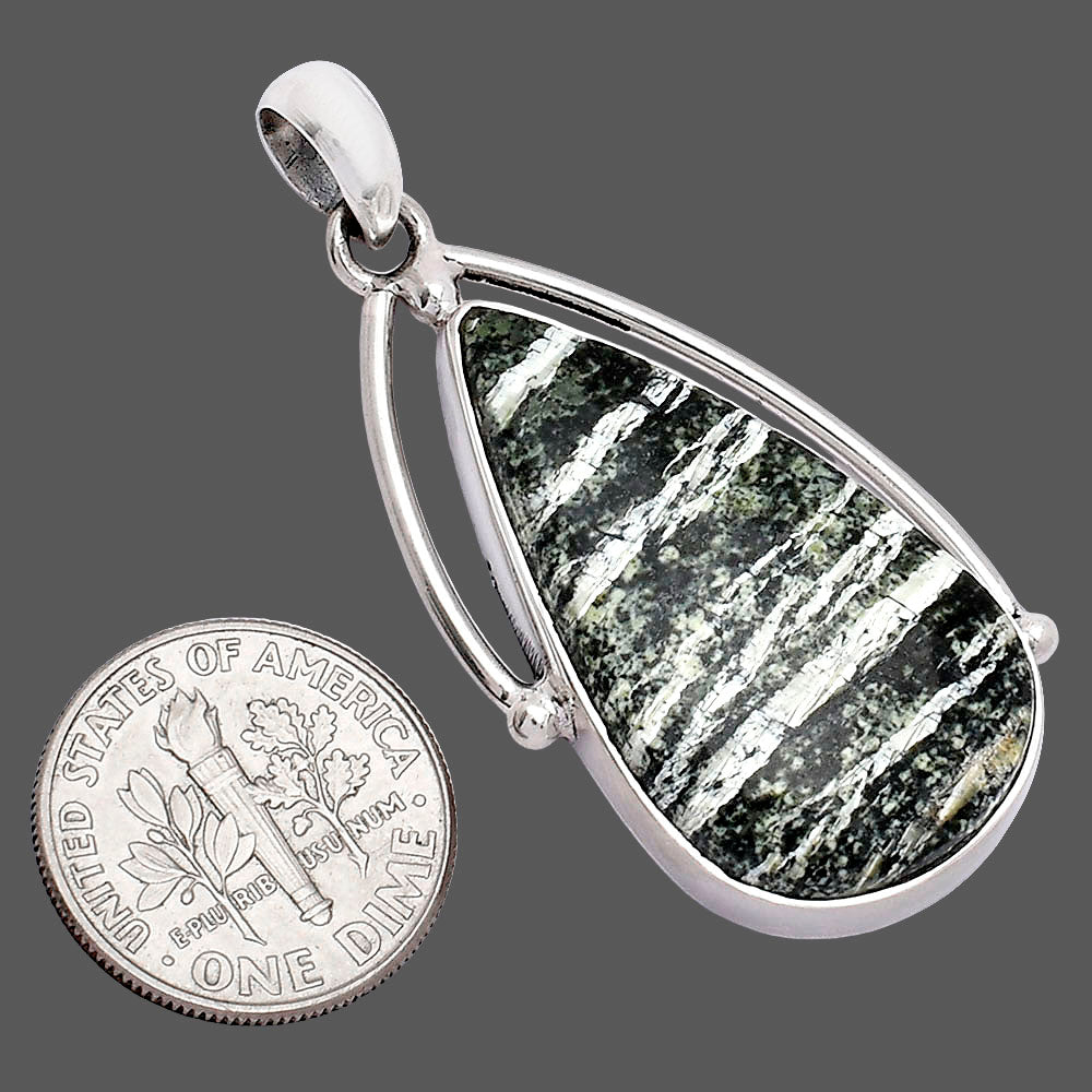 Natural Chrysotile Pendant P-1566 SDP152335