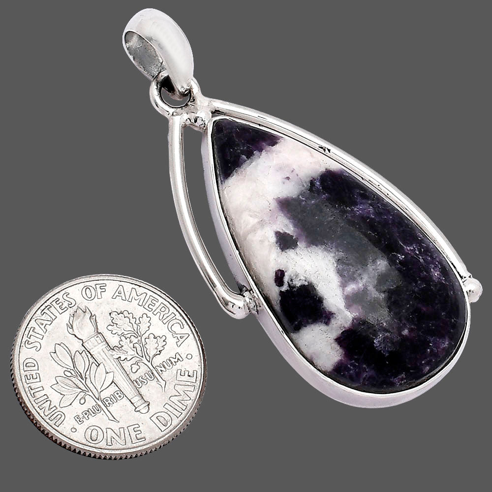 Natural Morado Jasper Pendant P-1566 SDP152357