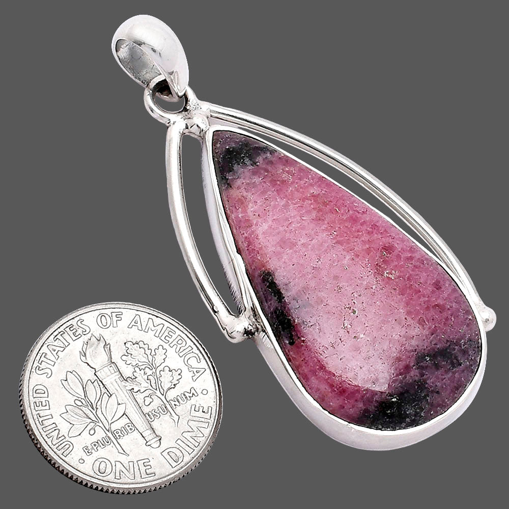 Natural Rhodonite Pendant P-1566 SDP152358