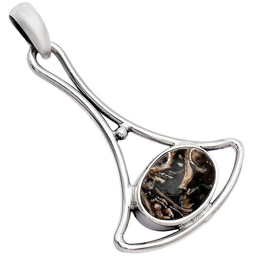 Natural Turtella Jasper - USA Pendant P-1574 SDP152419