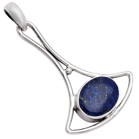 Natural Lapis Lazuli - Afghanistan Pendant P-1574 SDP152421