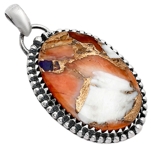 Spiny Oyster Turquoise - Arizona Pendant P-1312 SDP152439