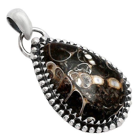 Natural Turtella Jasper - USA Pendant P-1312 SDP152443