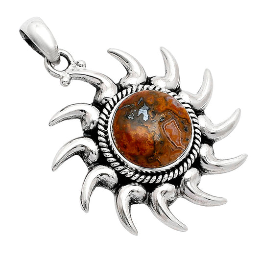Sun - Rare Cady Mountain Agate Pendant P-1264 SDP152524
