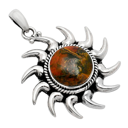 Sun - Rare Cady Mountain Agate Pendant P-1264 SDP152569