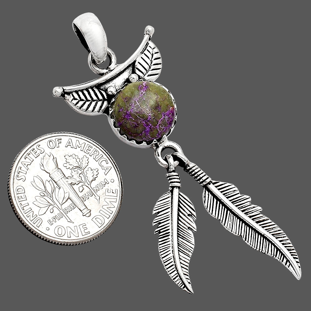 Feather - Purpurite - South Africa Pendant P-1284 SDP152938