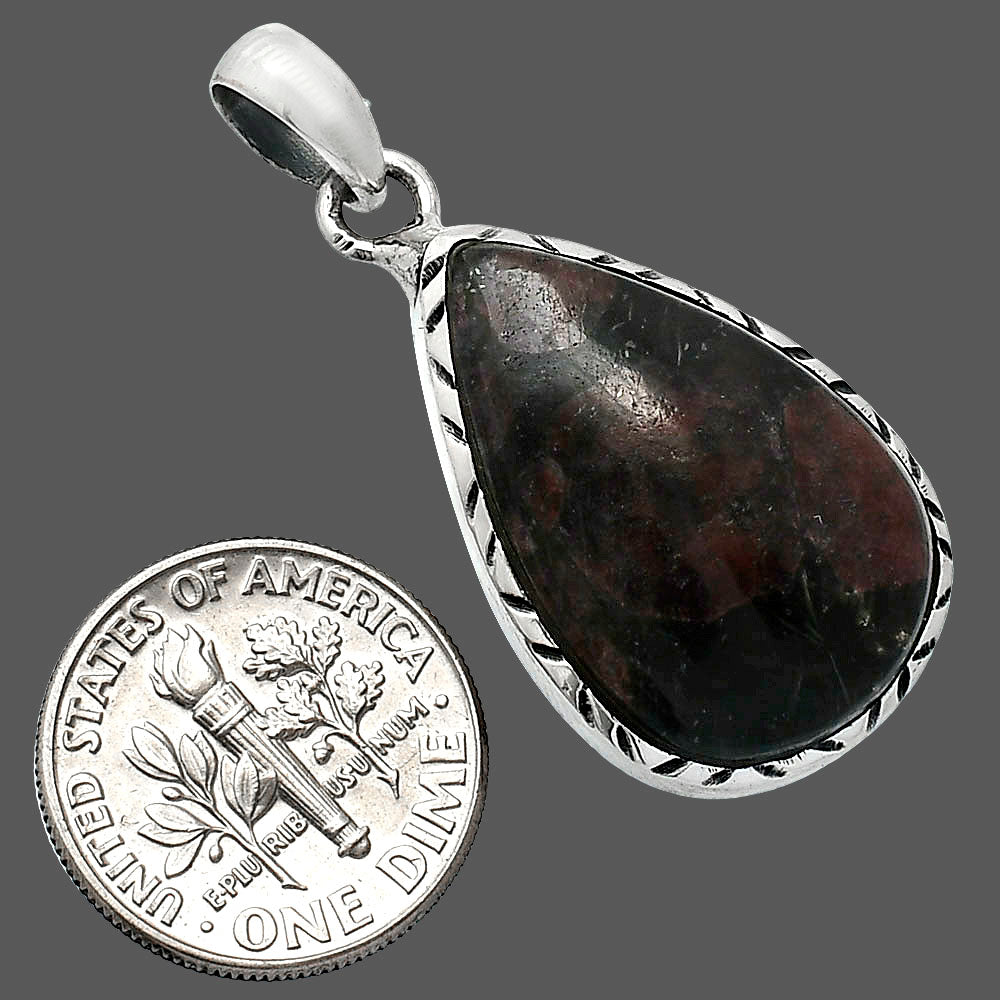 Natural Russian Eudialyte Pendant P-1079 SDP153003