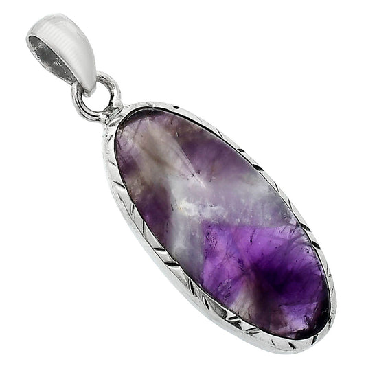 Natural Chevron Amethyst Pendant P-1079 SDP153006