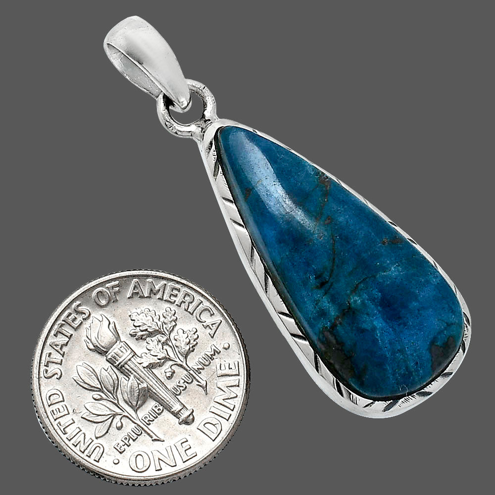 Natural Shattuckite - USA Pendant P-1079 SDP153009