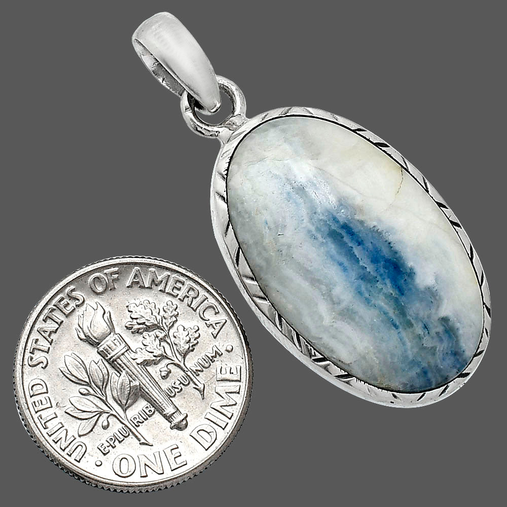 Natural Blue Scheelite - Turkey Pendant P-1079 SDP153013