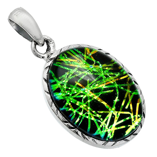 Dichroic Glass Pendant P-1079 SDP153041