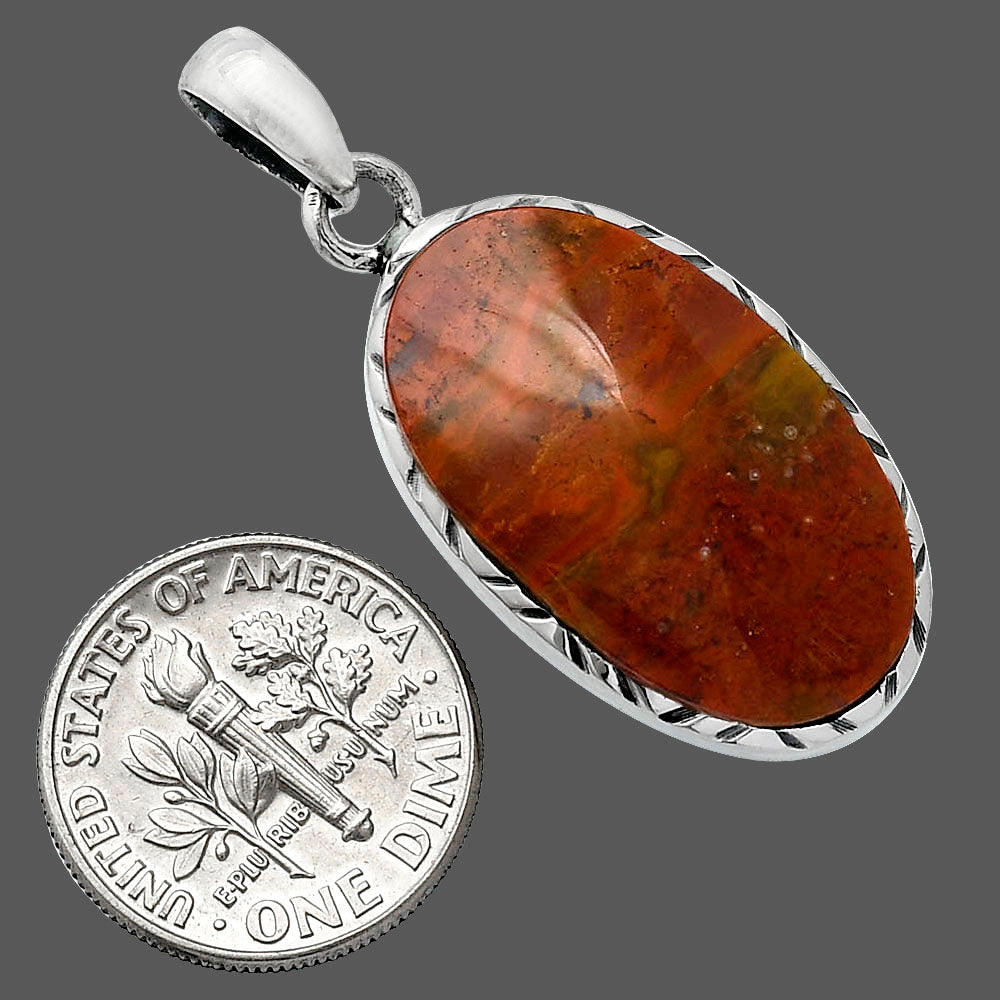 Natural Rare Cady Mountain Agate Pendant P-1079 SDP153045