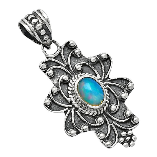 Natural Ethiopian Opal Pendant P-1558 SDP153099