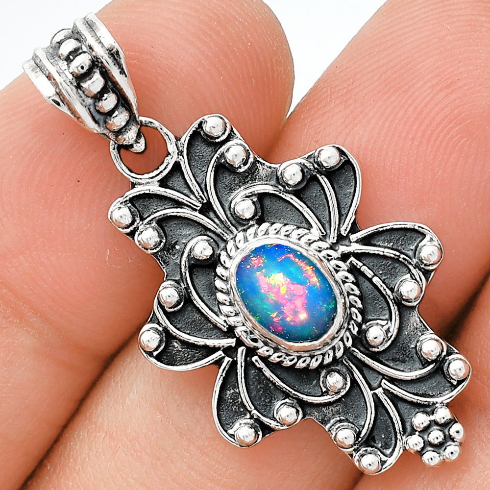Natural Ethiopian Opal Pendant P-1558 SDP153157