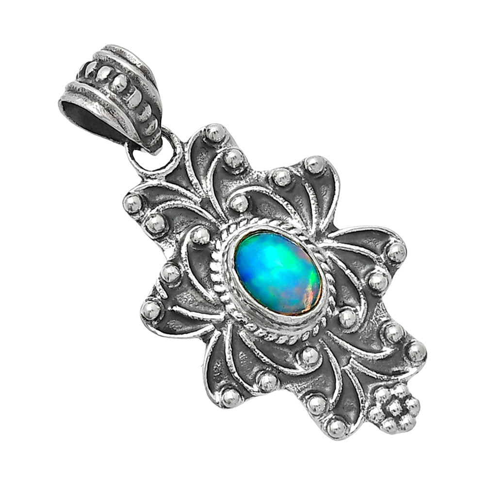 Natural Ethiopian Opal Pendant P-1558 SDP153158