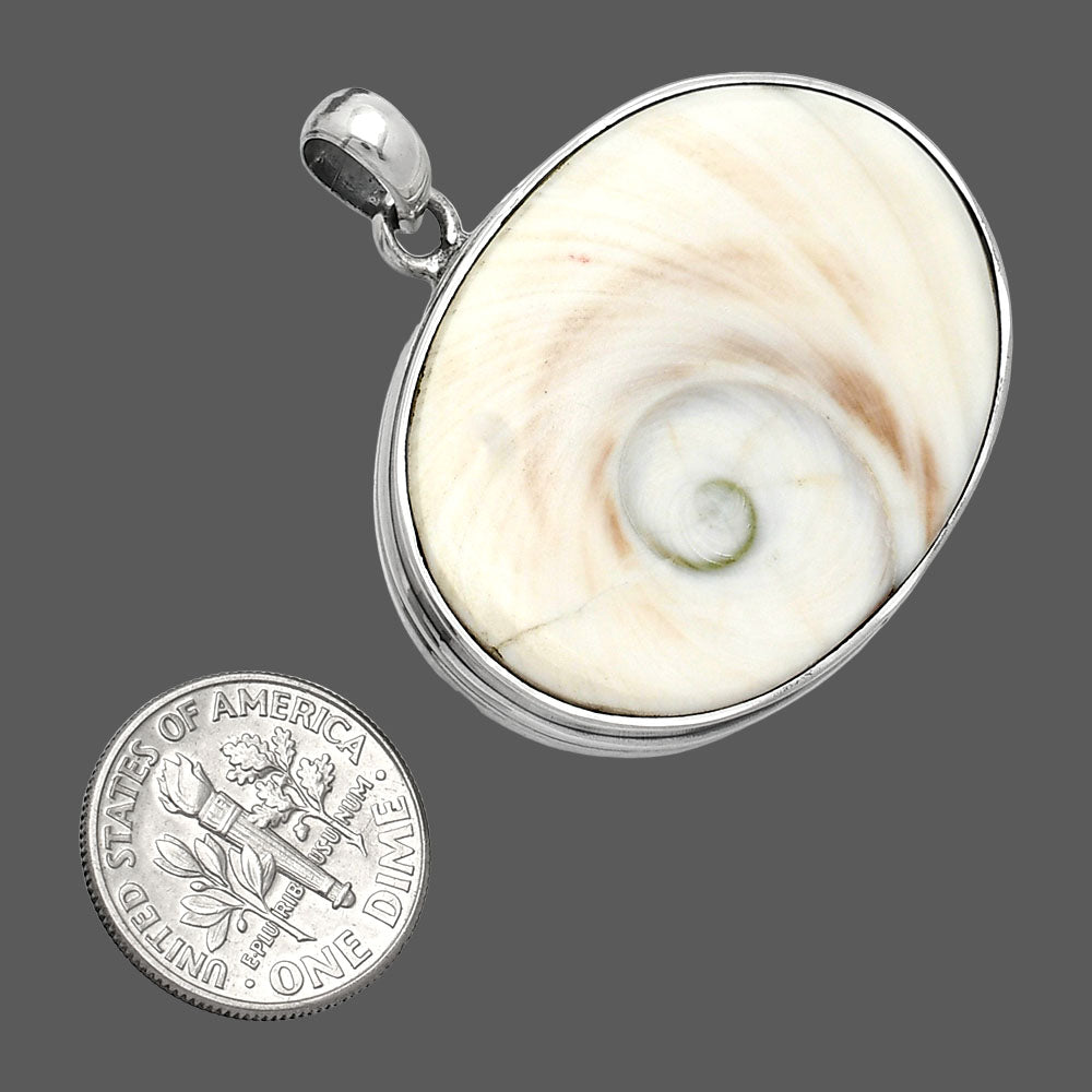 Natural Shiva Eye Pendant P-1124 SDP153171