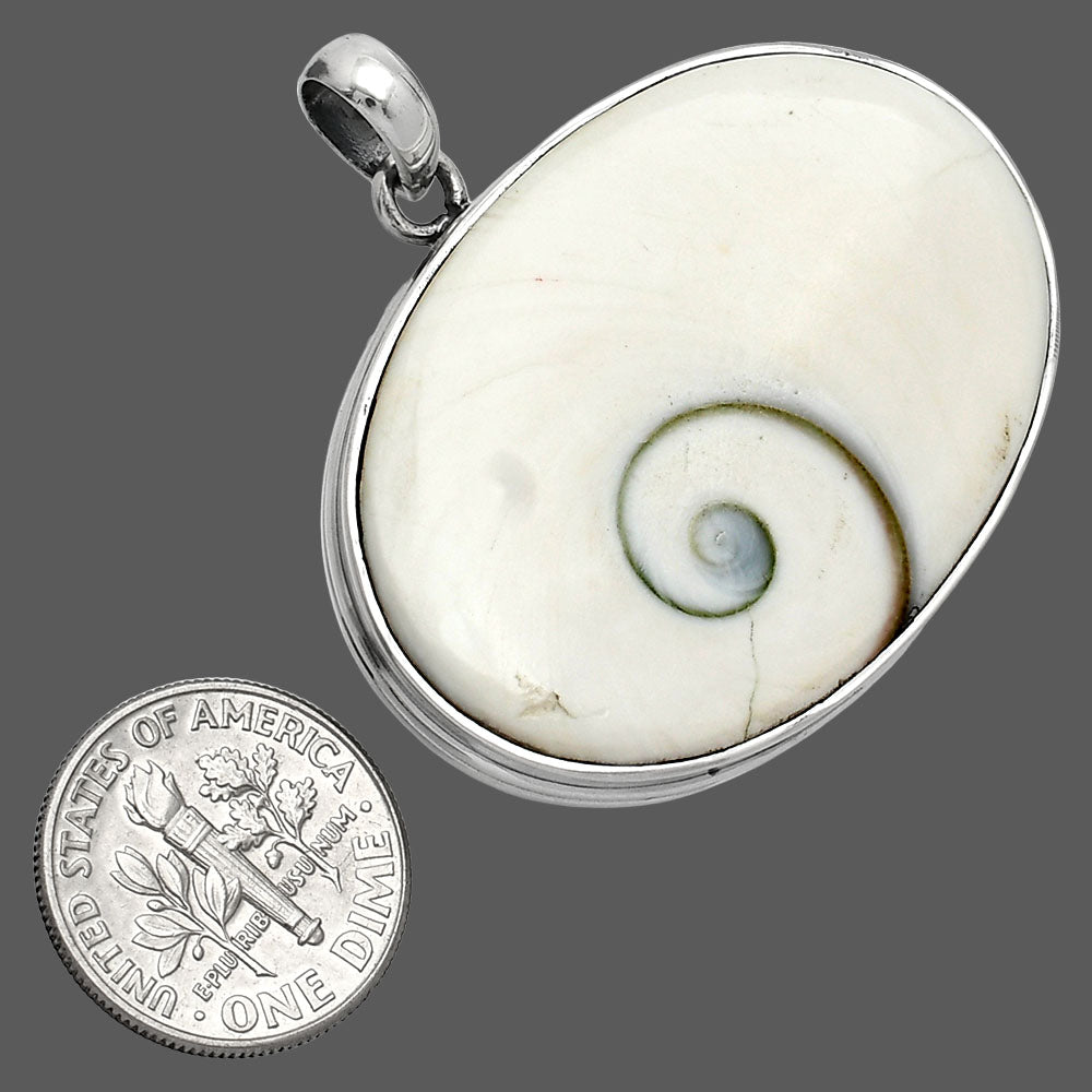 Natural Shiva Eye Pendant P-1124 SDP153179