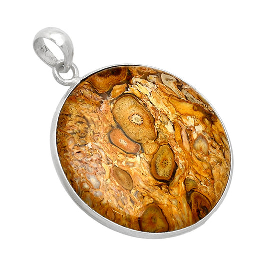 Natural Rock Calcy Pendant P-1001 SDP153205