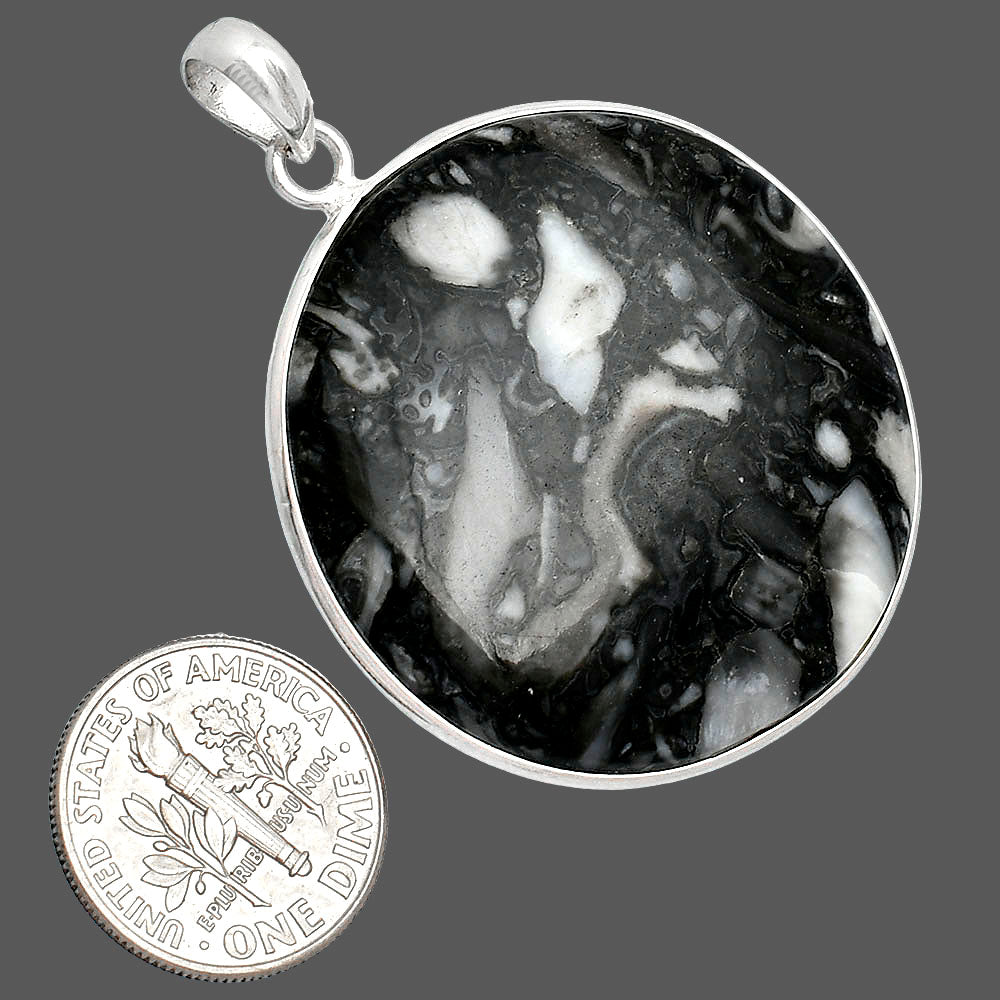 Natural Mexican Cabbing Fossil Pendant P-1001 SDP153460