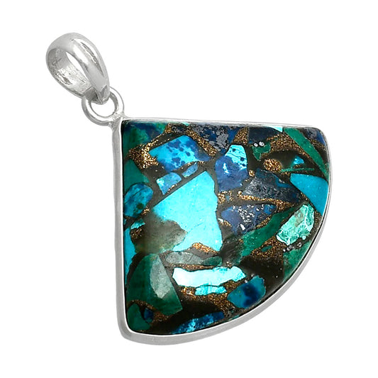 Multi Copper Turquoise - Arizona Pendant P-1001 SDP153616