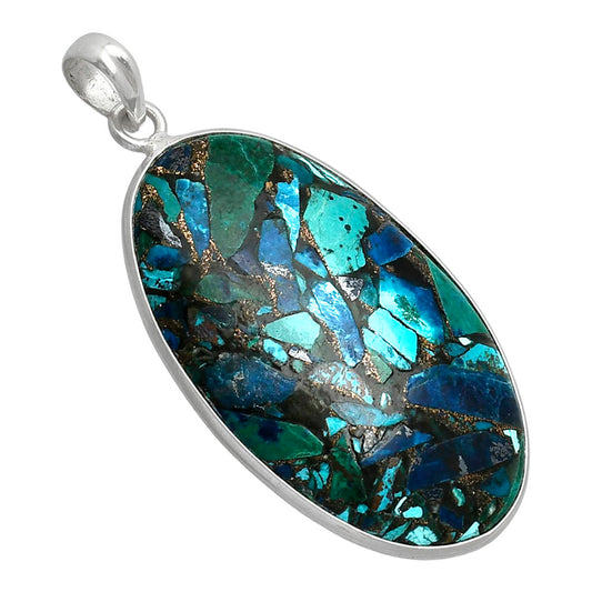 Multi Copper Turquoise - Arizona Pendant P-1001 SDP153632
