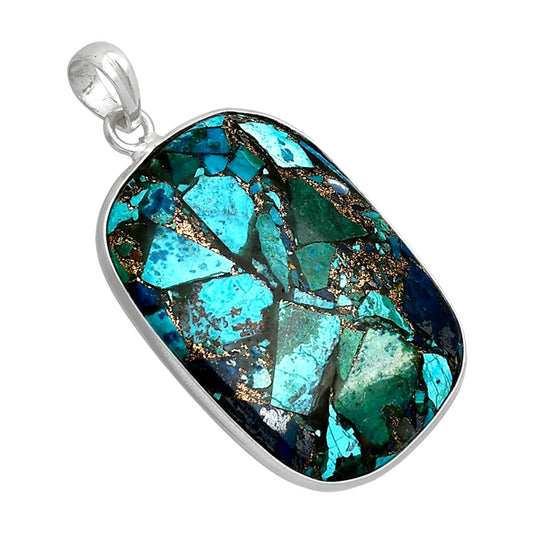 Multi Copper Turquoise - Arizona Pendant P-1001 SDP153650
