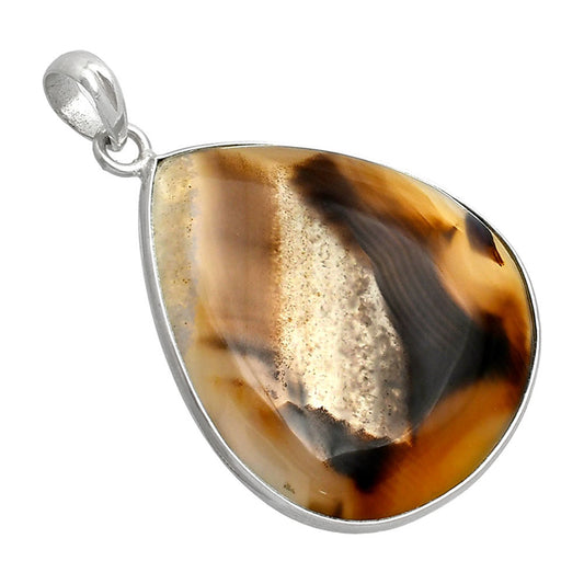 Natural Montana Agate - USA Pendant P-1001 SDP153687