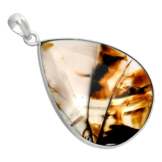 Natural Montana Agate - USA Pendant P-1001 SDP153746