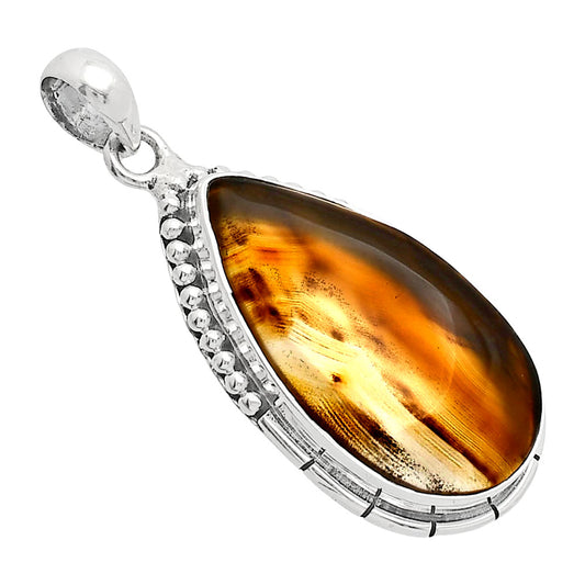 Natural Montana Agate - USA Pendant P-1058 SDP153779