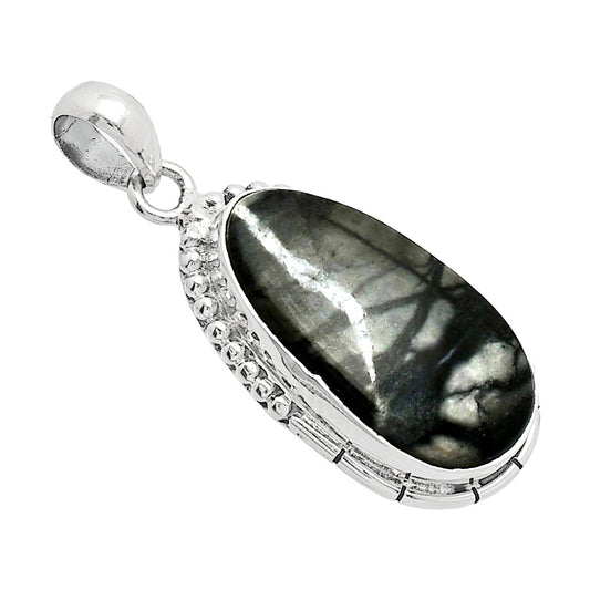 Natural Picasso Jasper Pendant P-1058 SDP153780