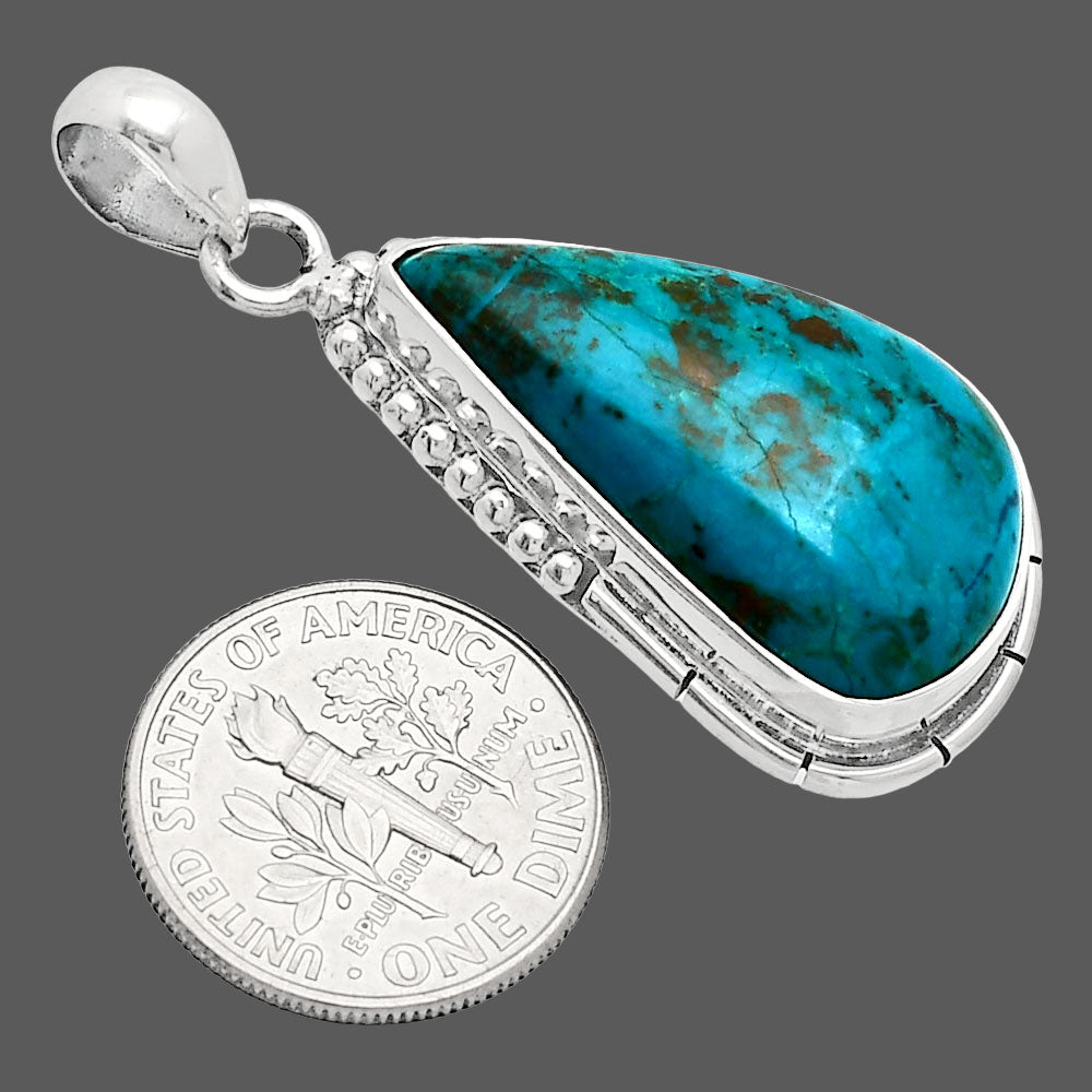 Natural Shattuckite - USA Pendant P-1058 SDP153857