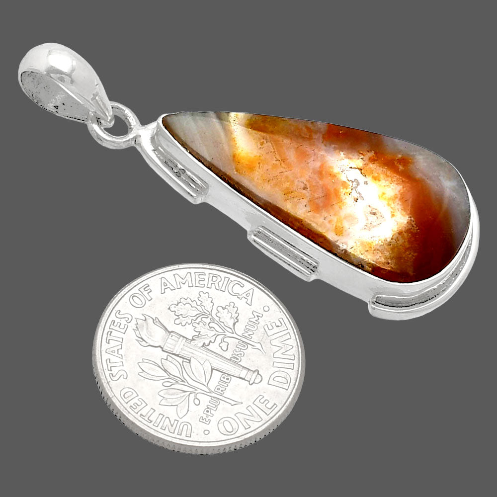 Natural Imperial Dedise Jasper Pendant P-1072 SDP153882