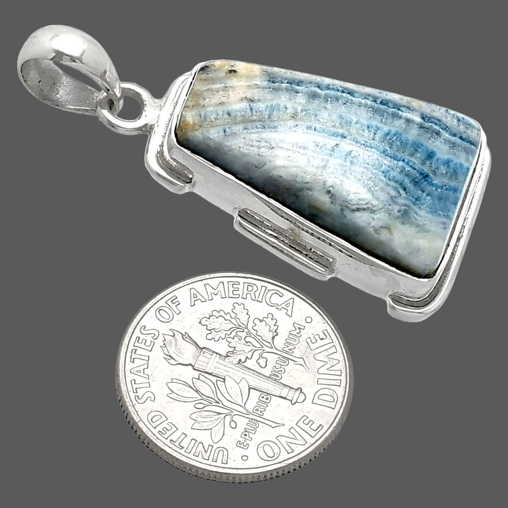 Natural Blue Scheelite - Turkey Pendant P-1072 SDP153895