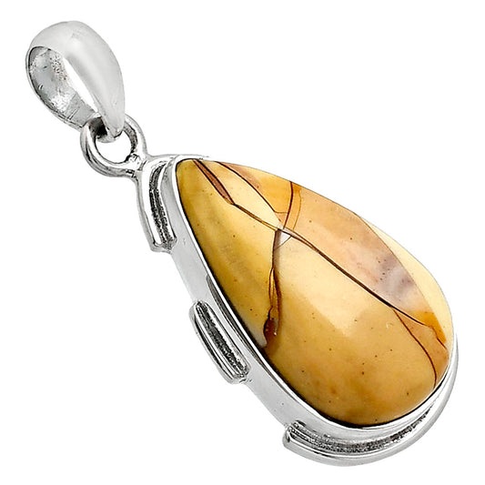 Natural Brecciated Mookaite Pendant P-1072 SDP153922