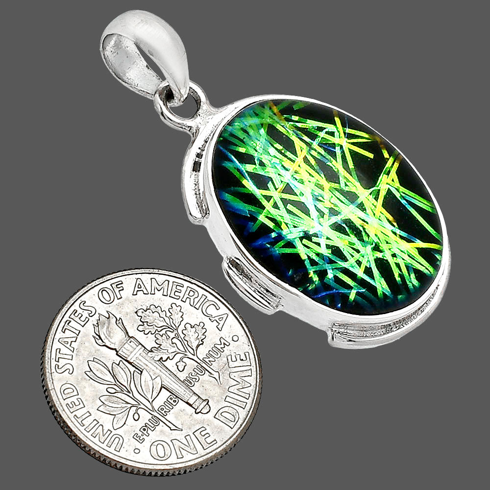 Dichroic Glass Pendant P-1072 SDP153959