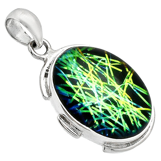 Dichroic Glass Pendant P-1072 SDP153959