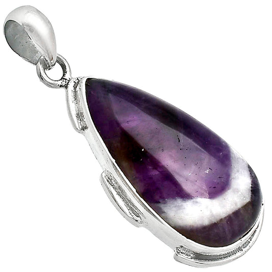 Natural Chevron Amethyst Pendant P-1072 SDP153965
