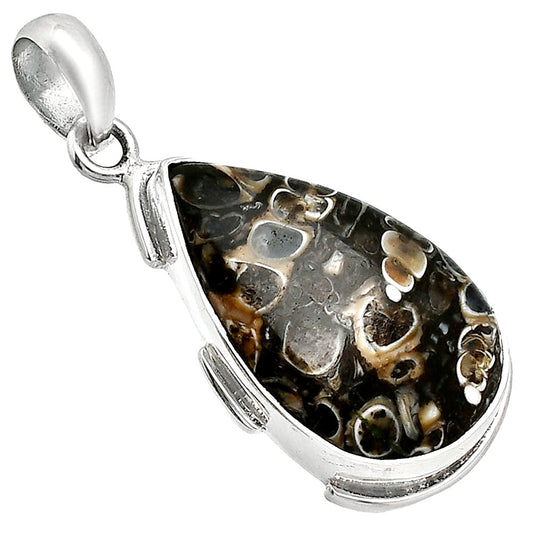 Natural Turtella Jasper - USA Pendant P-1072 SDP153984
