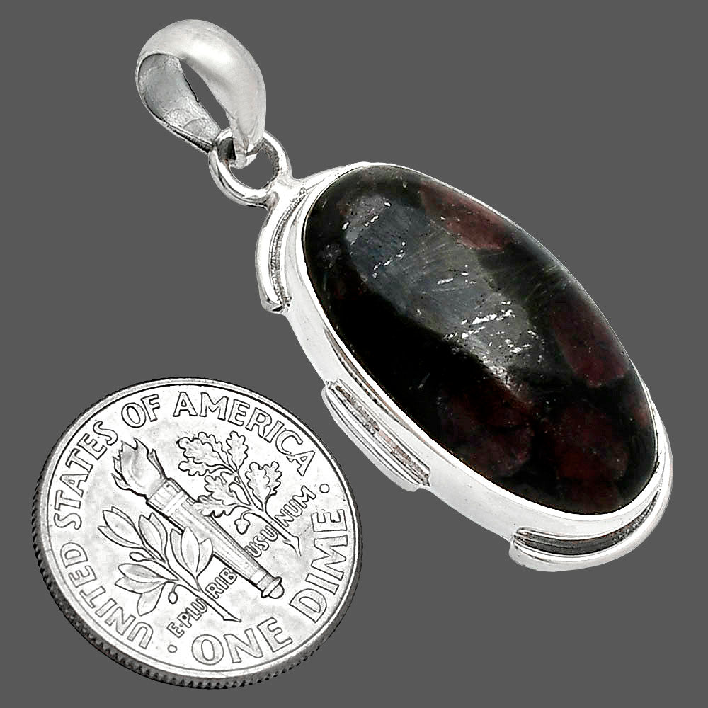 Natural Russian Eudialyte Pendant P-1072 SDP153992
